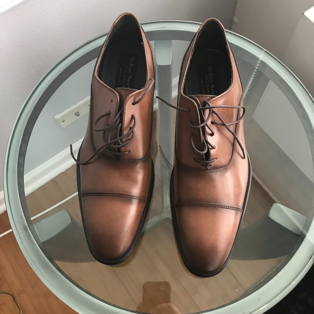 TO BOOT NEW YORK Firenza Cap Toe Leather Oxford